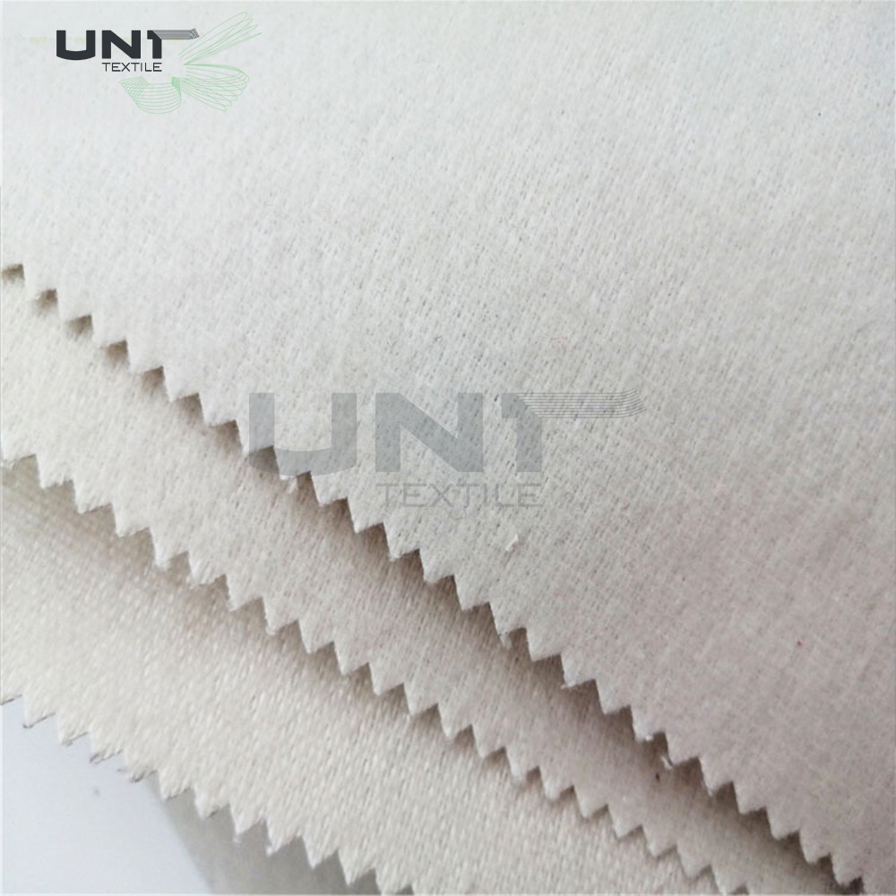 Men Woven Tie Interfacing Fabric 380gsm Weight 50 - 60 M/Roll Eco - Friendly