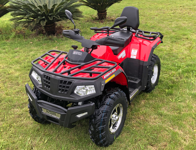 Quad Bikes 250cc ATV With Two-Drive Chain Drive And Maximum Speed ≥100Km/H
