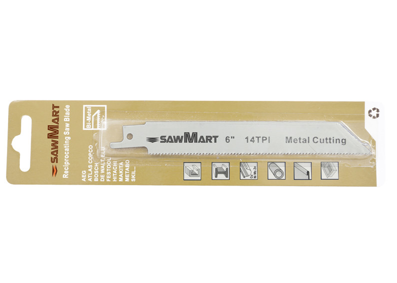 Reciprocating saw blade WB614A 150mm 14T 24T for metal materials flexible cutting