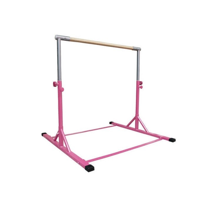 Adjustable Height And Expandable Gym Parallel Bars With High Quality Fiberglass Core Rail And Steel Legs