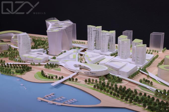 Nikken Sekkei - 1/1000 Tencent Qianhai Project Large Urban Complex