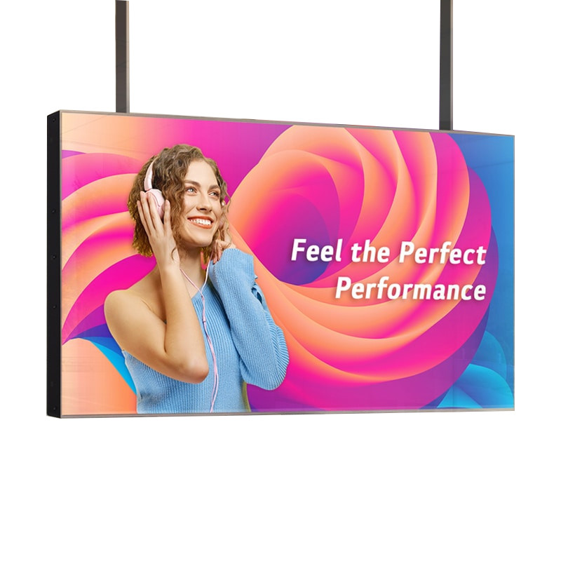 75 Inch Window Lcd Display Shopping Mall Wall Mount Full Hd