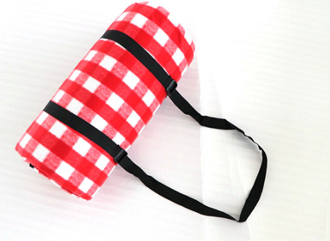 180*200 Picnic Rug Extra Large Picnic Blanket Red And White