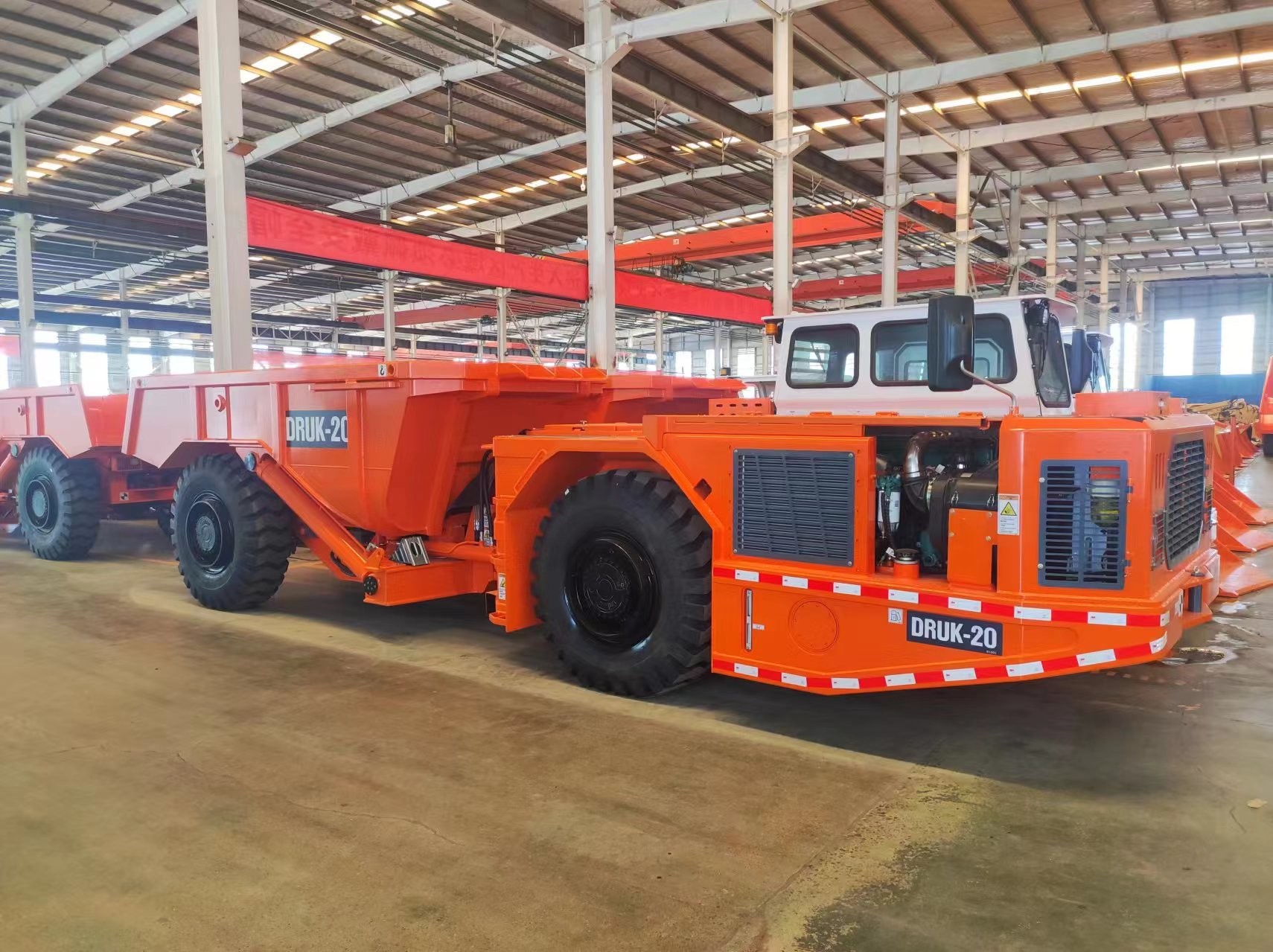 Articulated Underground Mining Shuttle dumper 20 tons payload capacity Minitruck