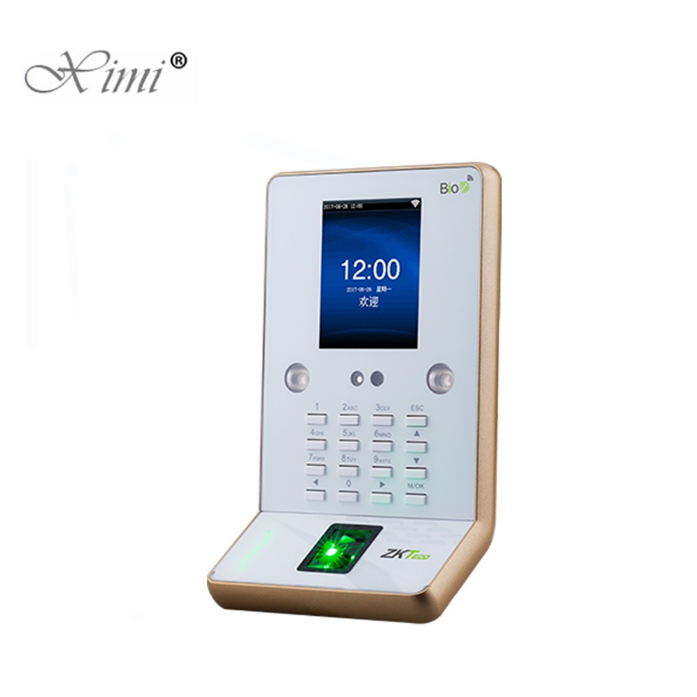 ZK UF600 Biometric Fingerprint And Face Time Attendance Employee Attendance With 13.56MHZ Card Reader Facial Access Control
