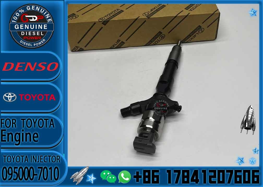 Diesel Common Rail Injector 095000-6710 095000-7010 23670-30120 23670-39165 23670-39166 23670-39225 23670-39265 23670-30