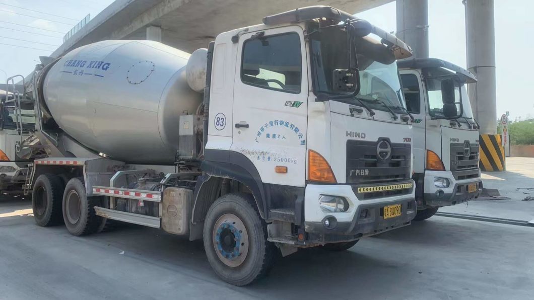 2017 Construction Equipment Concrete-Mixer Truck 12cbm Hino Truck