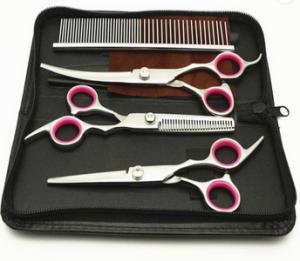 Buy cheap Metal Dog Grooming Brush Kit Fast Hair Remover Scissor Easy To Handle product