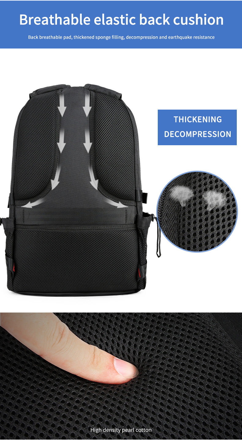 Factory New functional USB outdoor sport wholesale custom travel hiking student backpack bag laptop backpack