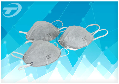 Light Weight Face Mask With Valve / Fashion Appearance Respirator Dust Mask