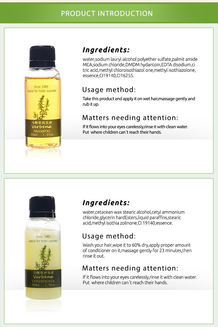 Mini Size Skin Care Hotel Body Lotion Body Care Kit Bathroom