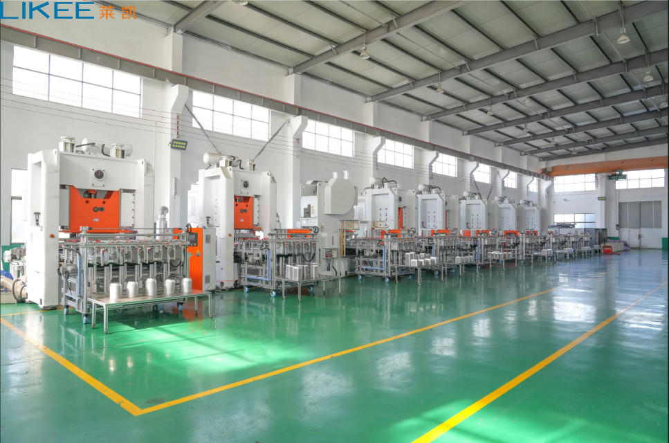 Fully Automatic Aluminium Foil Food Container Making Machine With 4 Cavities