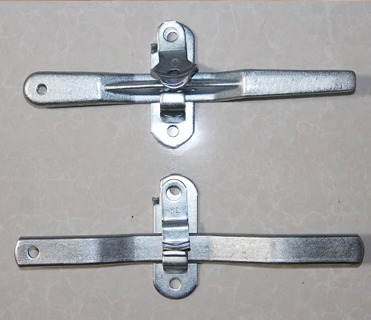High Security Shipping Containers Door lock set Silver Forged or Flat Handle with ISO Spare Parts and Accessories