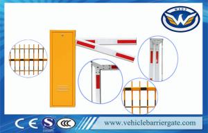 Buy cheap IP54 Electric Boom Barrier Toll Barrier Gate With Aluminum Alloy Straight Arm product