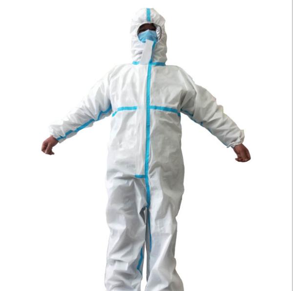 Medical Overall Hospital ICU Lightweight Disposable Coveralls Clothing