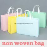 Waterproof Stand Up Plastic Non Woven Reusable Shopping Bags 20-60 Micron