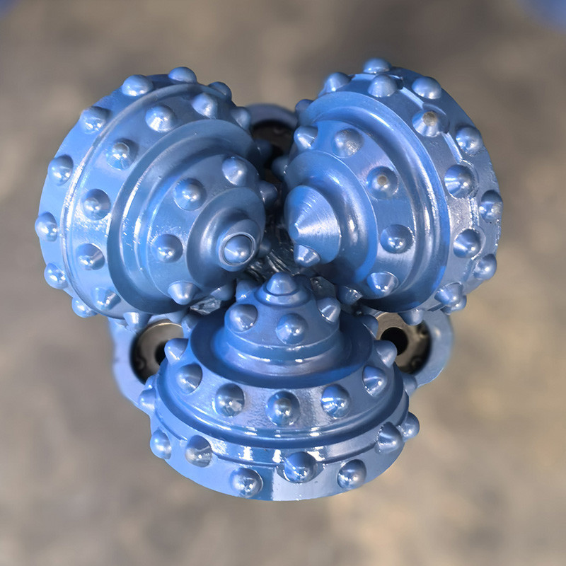 Composite Sealed Bearing Tricone Drill Bits For Rocks Forging Processing Type And Rocks Applicable