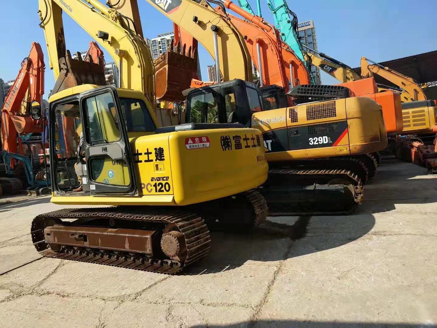 PC120-6 Komatsu Trackhoe Excavator