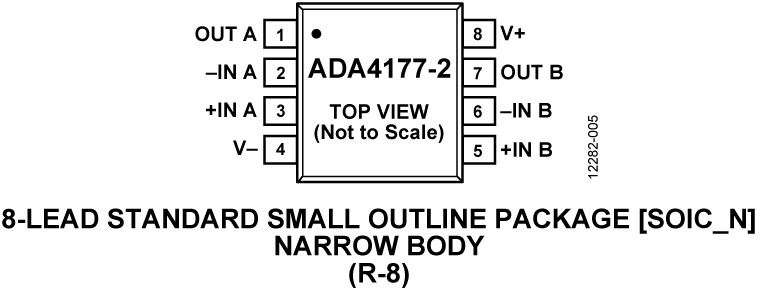 ADA4177-2ARZ Amplifier IC Chips Low Noise High Speed Precision