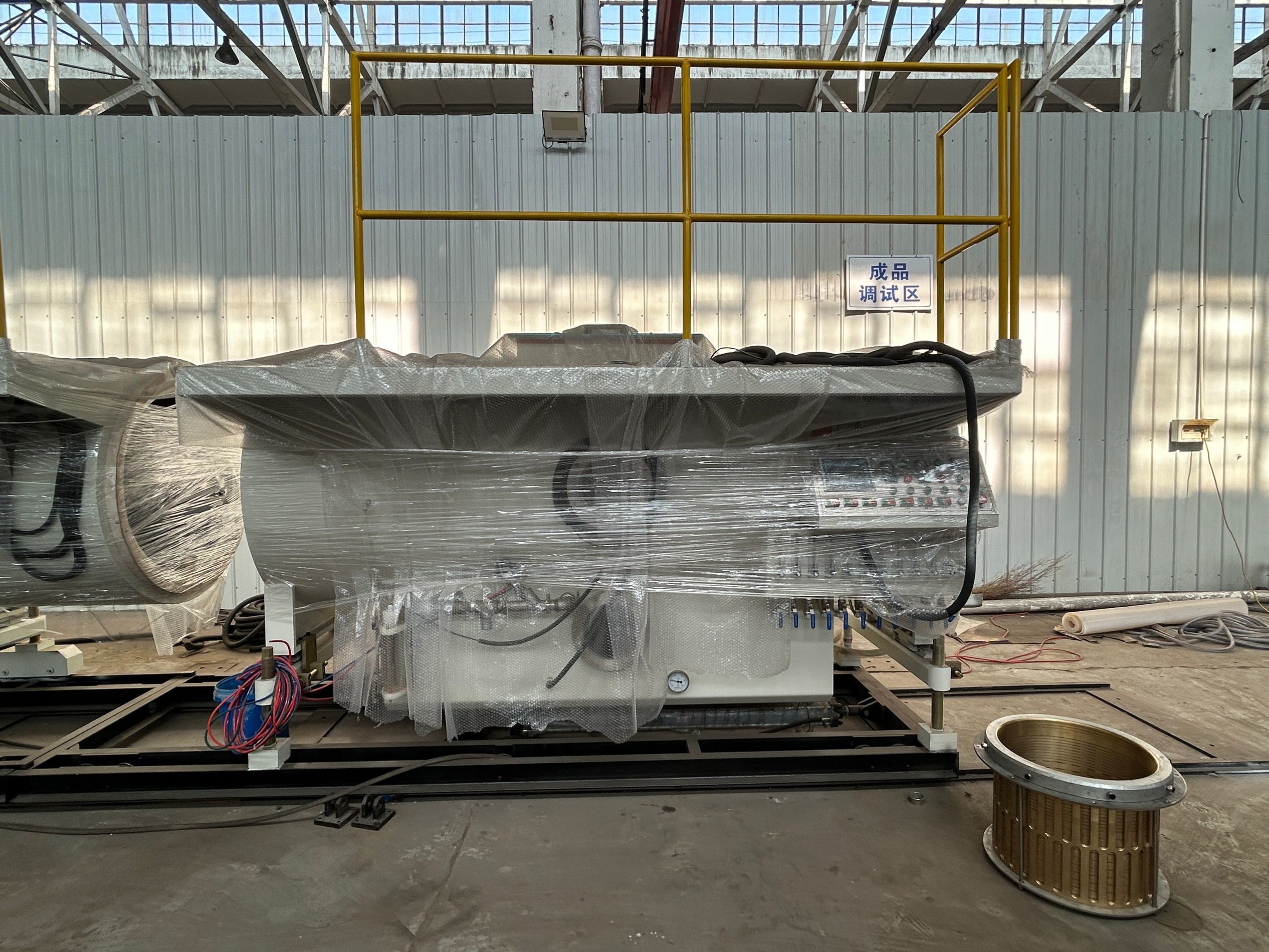 16-1600mm High Speed HDPE PE Water Plastic Pipe Gas Pipe Extrusion Machine Line For Making Plastic Pipes With High Efficiency