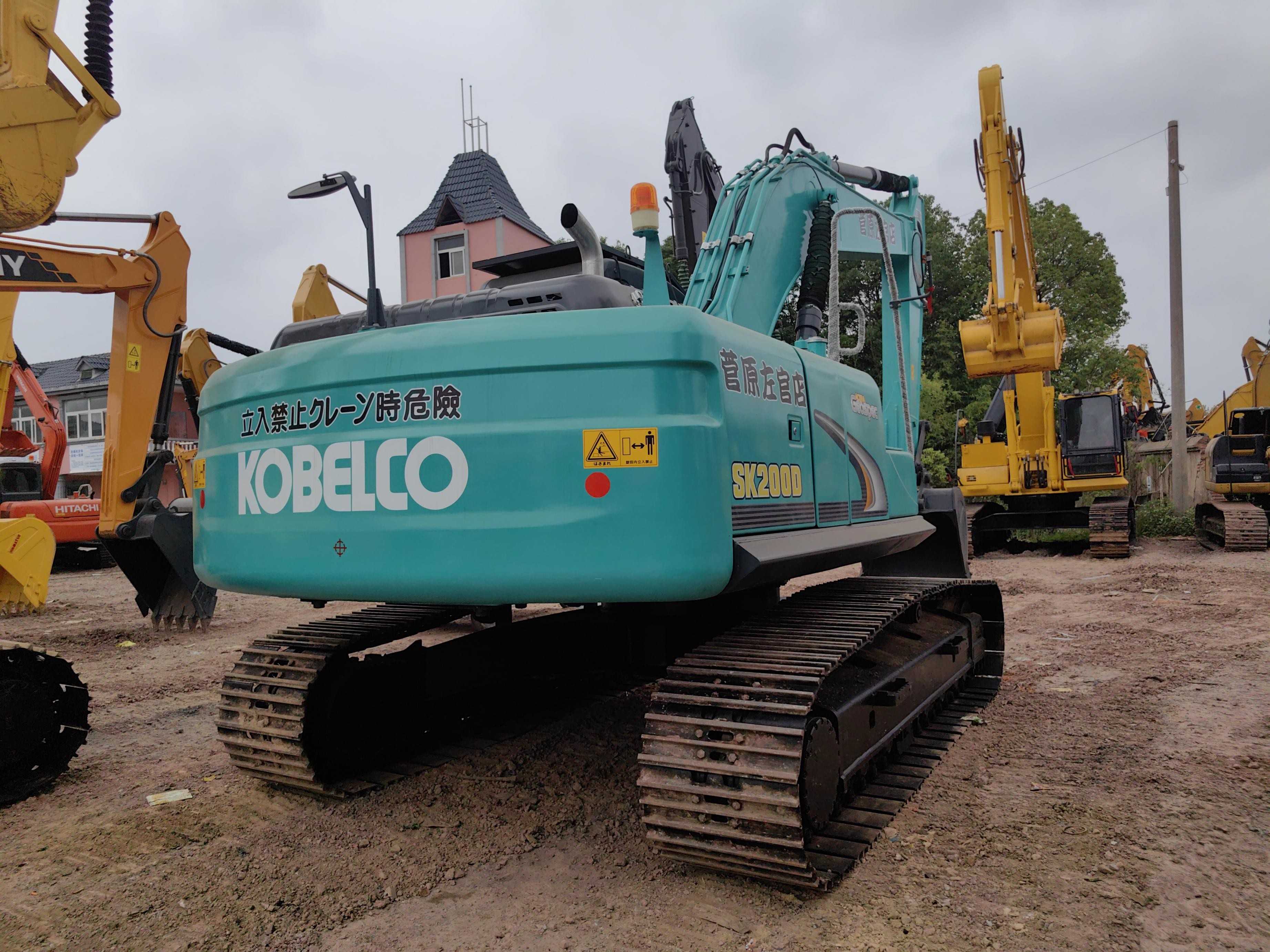 20 Ton Kobelco Second Hand Excavator With 0.8m3 Bucket Capacity