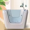 Buy cheap Transparent Acrylic Baby Spa Bathtub Outdoor Hydro Massage 1220x850mm from wholesalers
