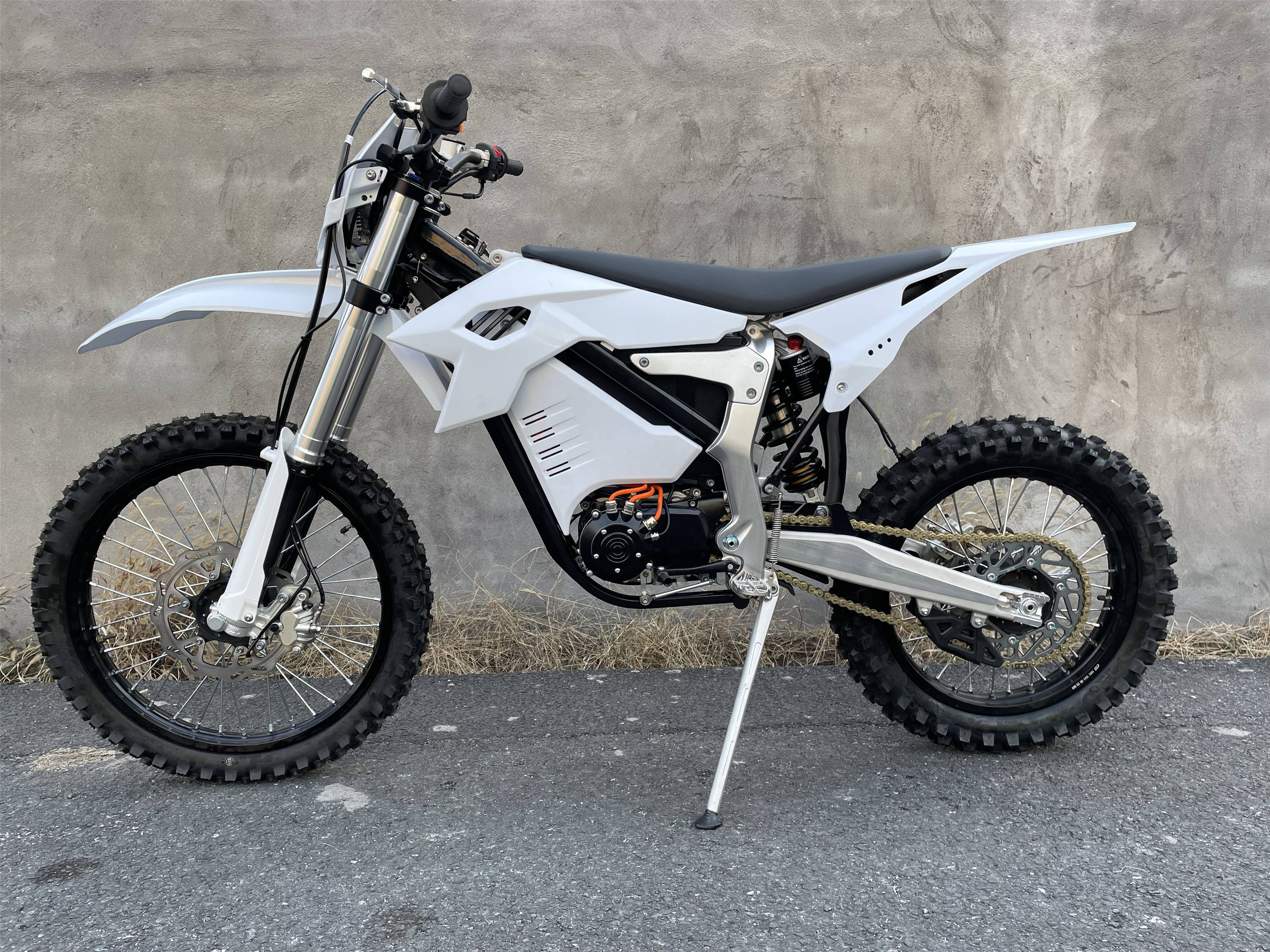 12000W Mid Drive Electric Dirt Bike 72V 40Ah Battery Off Road Electric Motorcycles