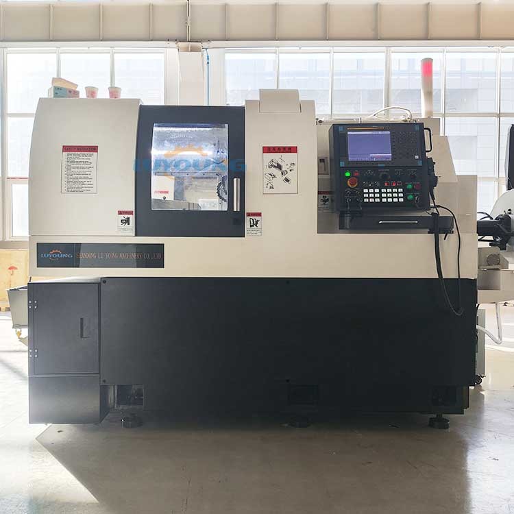 SM385 Precision Turning Swiss Type Automatic Lathe Tools 220V 380V Horizontal Structure