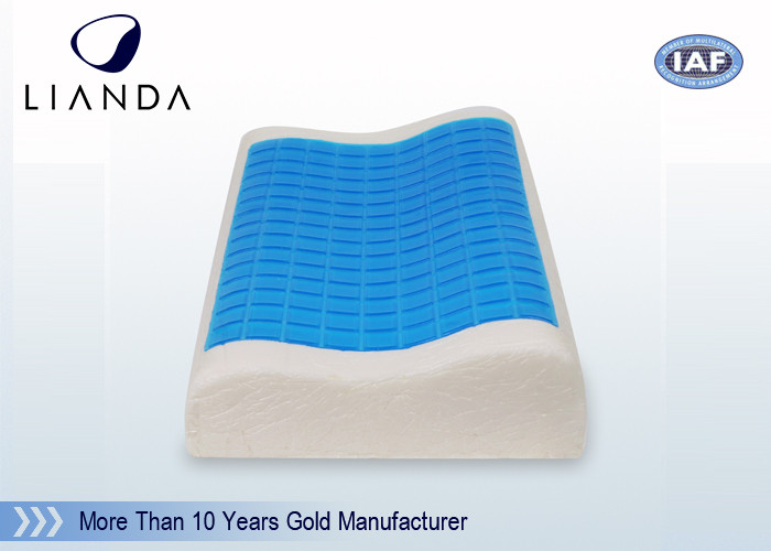Home King Size Cooling Gel Pillow , Neck Rest Cool Bed Pillow ROHS