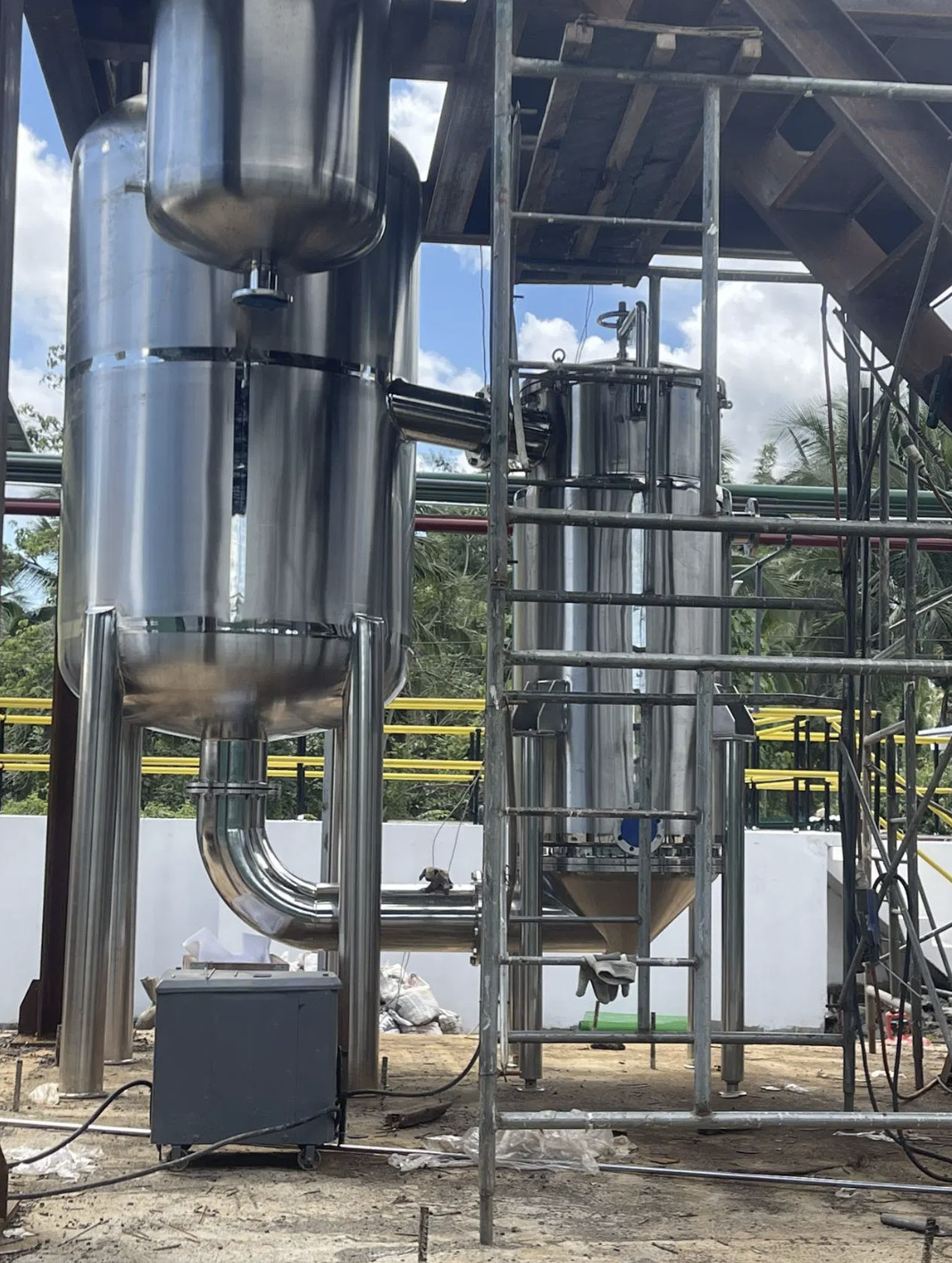 45-50kg/H Ethanol Distiller Alcohol Recovery Tower Alcohol Distiller Turnkey Alcohol Project