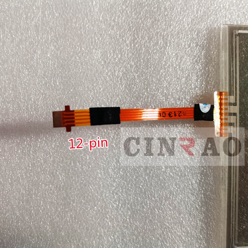 7.0 Inch 12 Pin TFT LCD Digitizer Toyota Camry 171*105mm Touch Screen Panel
