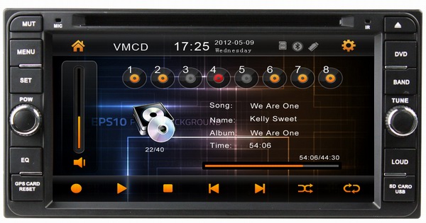 car multi media player for Toyota Avanza /Vios 2003-2010 with Dual zone OCB-6957
