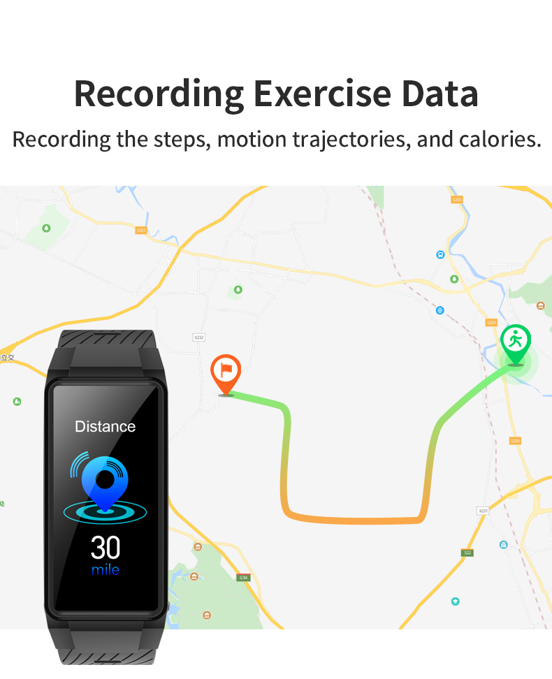 Fashionable Technology NFC S4 Sleep Monitor Exercise Support Japanese Spanish Arabic Smartband