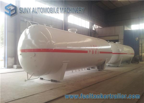 Round / Ellipse Safety LPG Tank Trailer , 50000 Liters LPG Propane Gas Storage