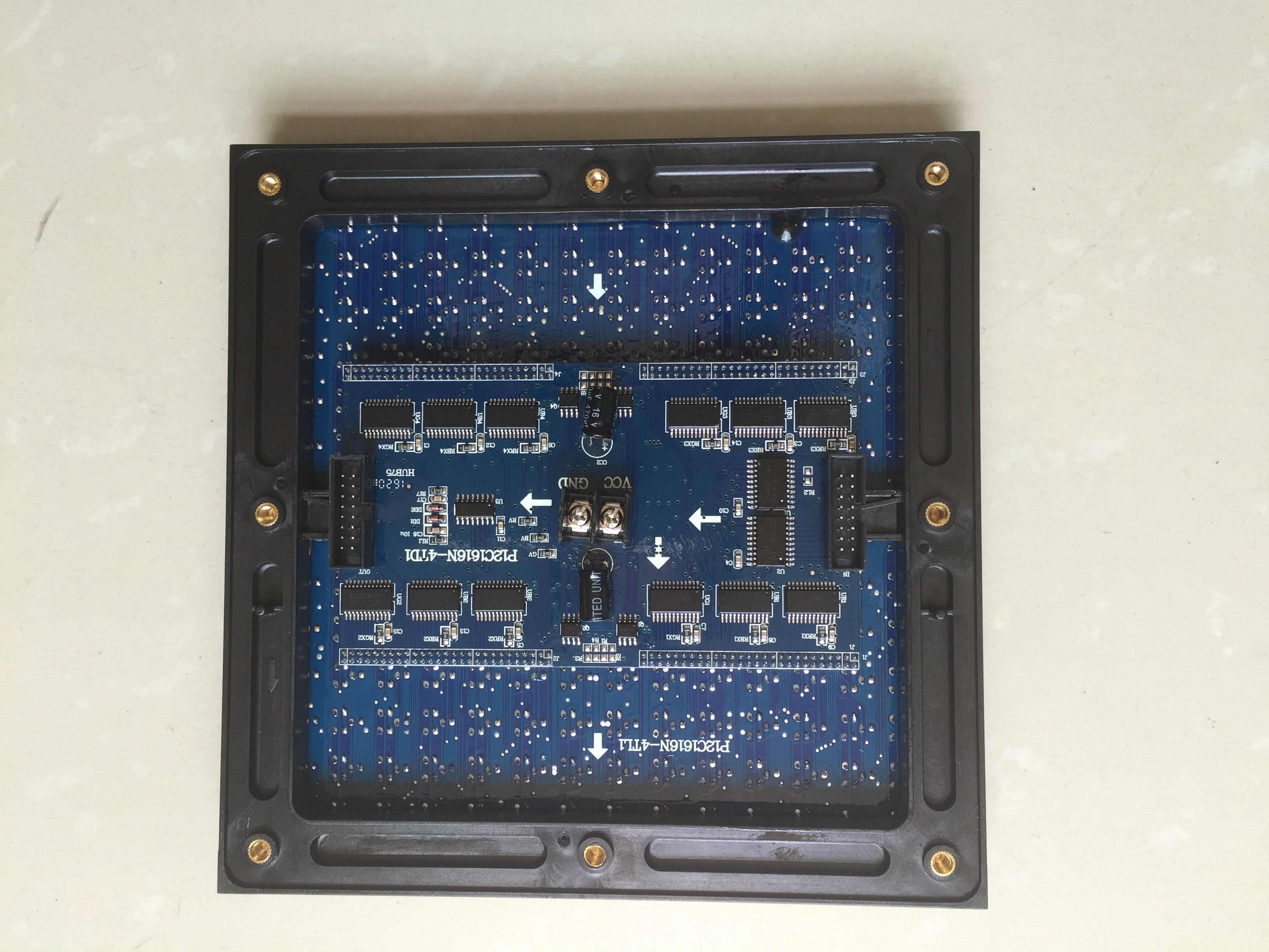 JC P12 Outdoor LED Displays DIP HD , Full Color LED Display 5500 Brightness