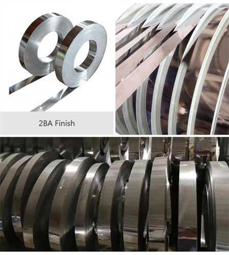 Annealed Stainless Steel Strip Coil , SGS Nonoiled Stainless Steel Metal Strips