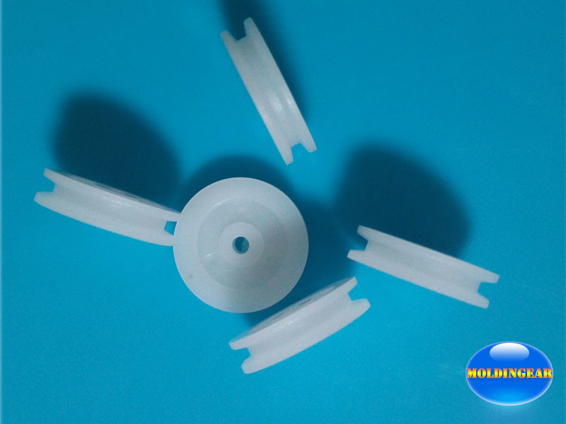 Wholesale of small plastic pulley wheel of 15mm with various outside diameter
