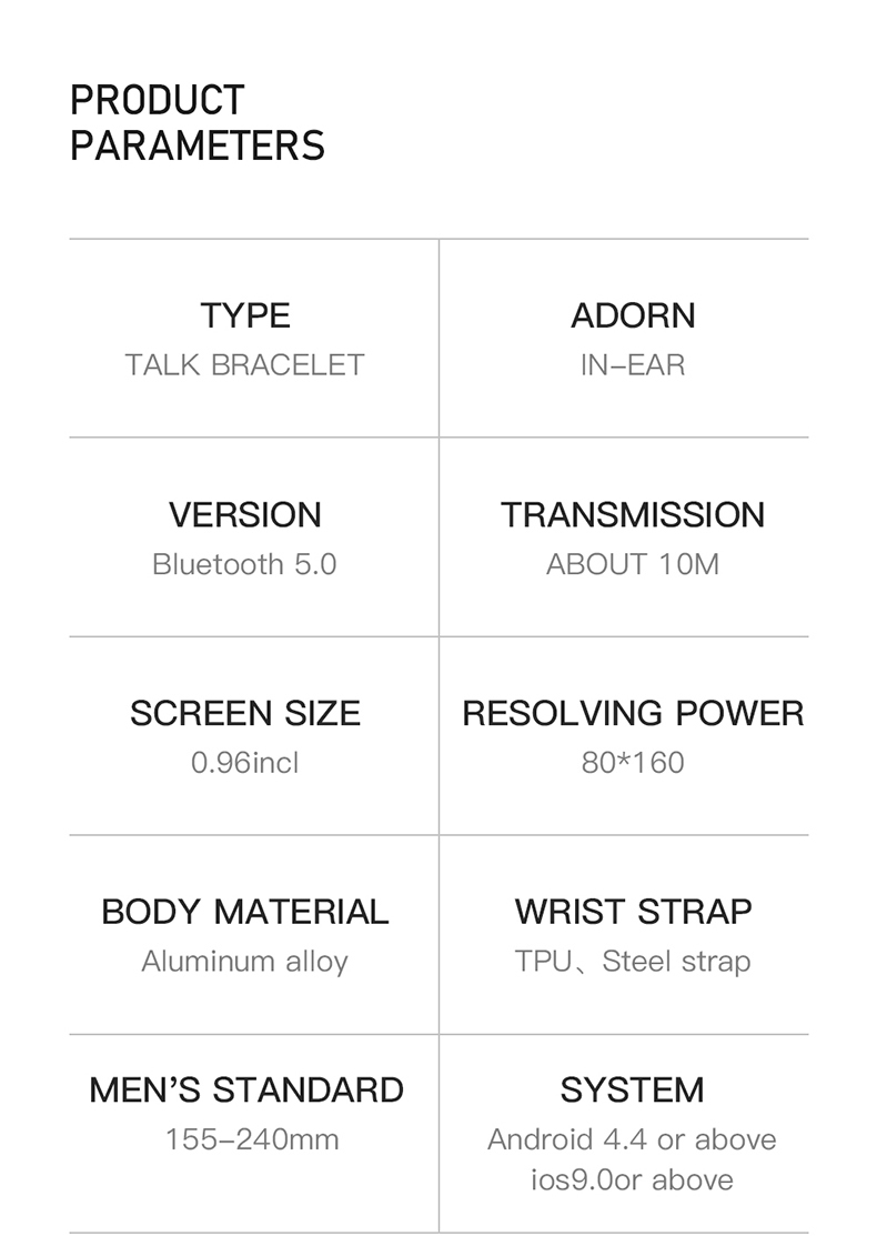 Electronic Health Monitoring Smart Watch IP67 Waterproof Wristband