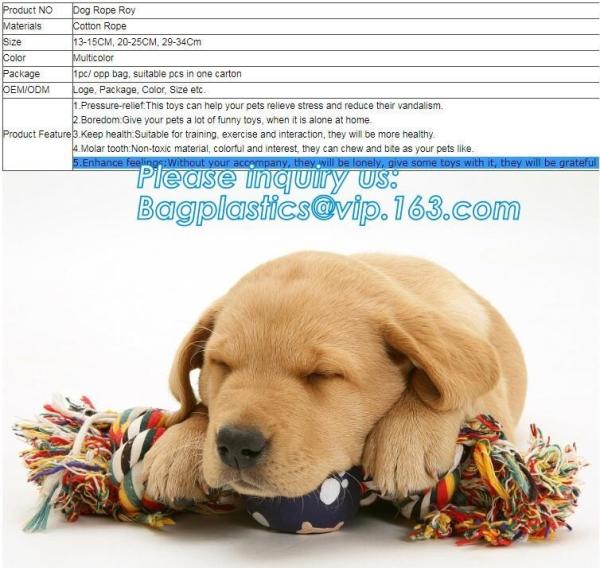 Pet shop puppy dog cute pink boutique rope toys pack bundle of roy ball pet toys