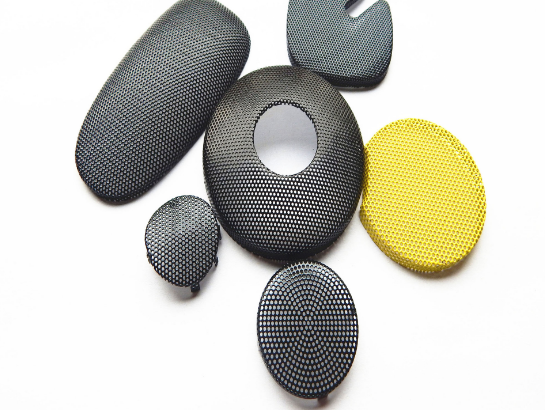 Customized Perforated Metal Disc OD 50mm Stainless Steel Wire Cloth Discs 0.6mm Thick