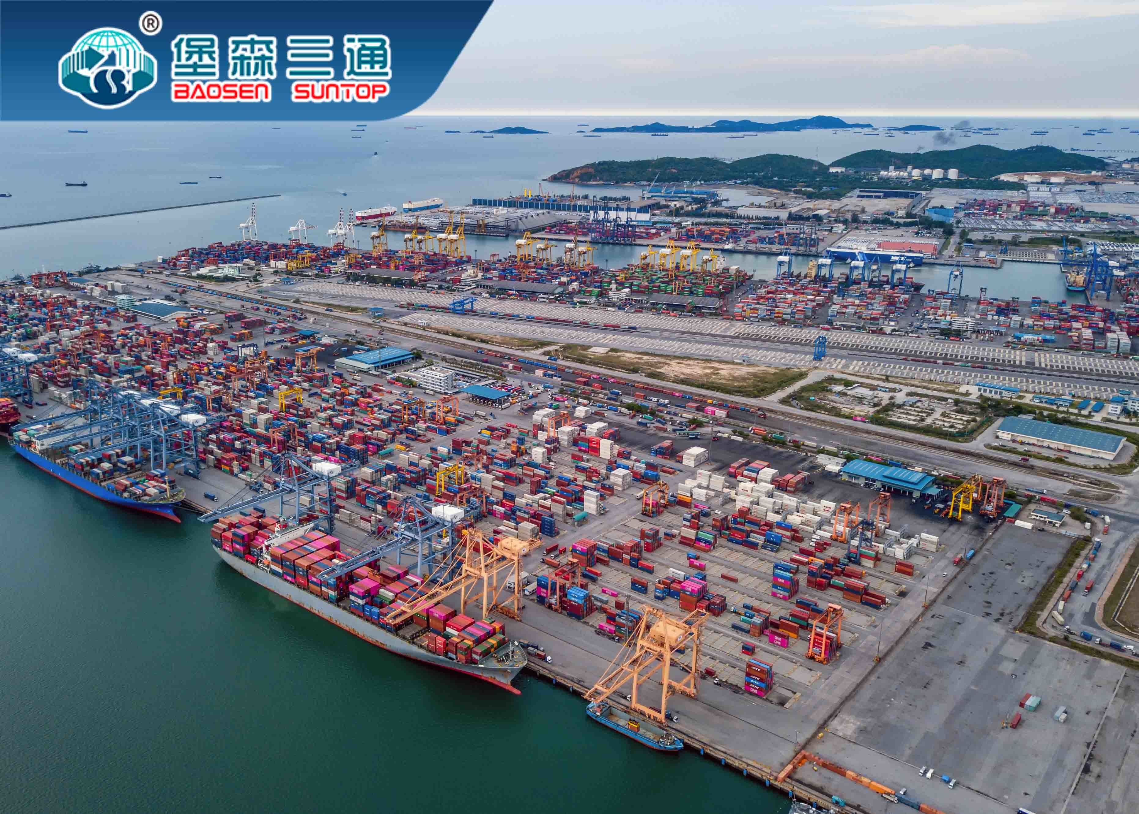 FCL Delivery International Freight Forwarder From China To Haiphong Southeast Asia