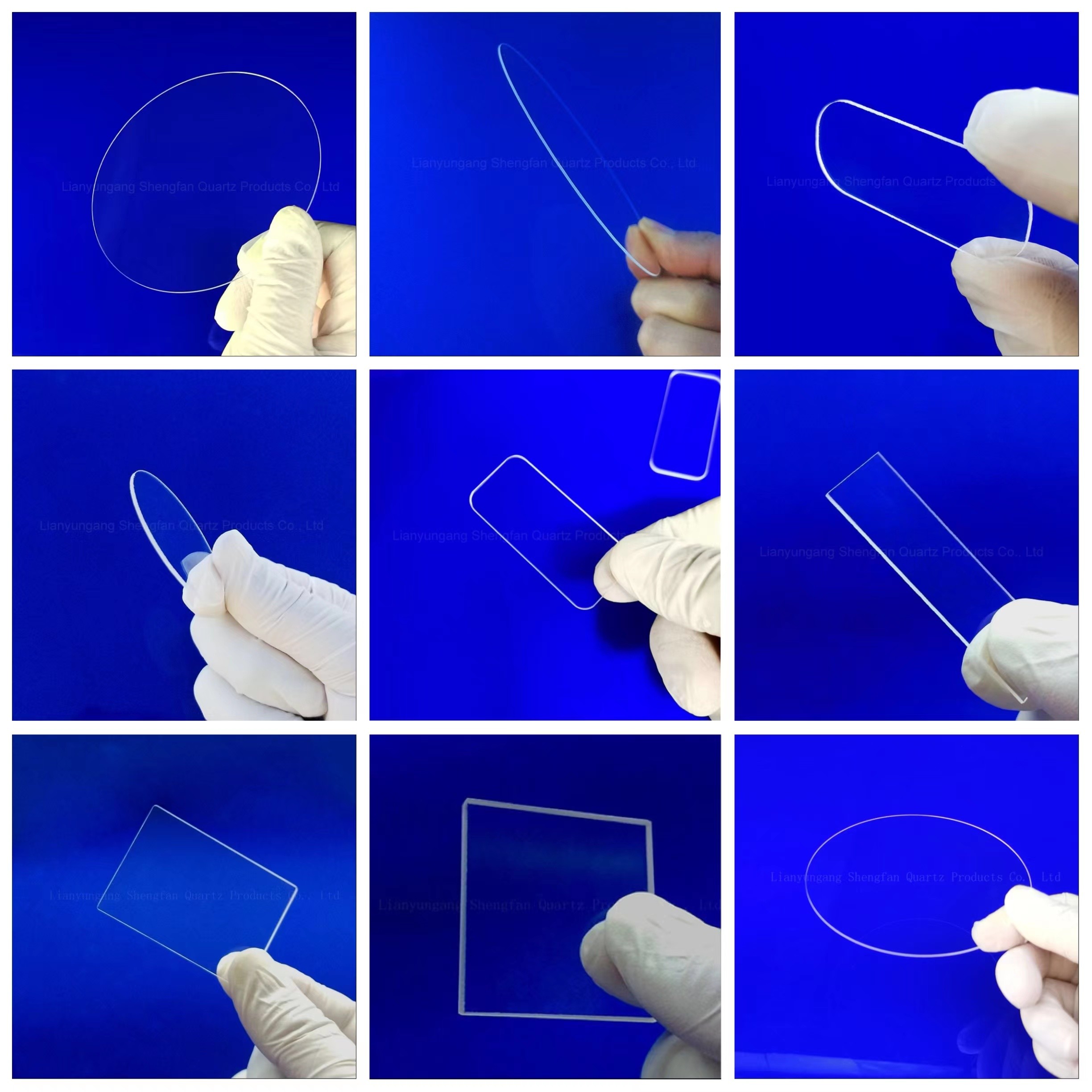 Wholesale Customized Optical Quartz Window Fused Silica Quartz Plate