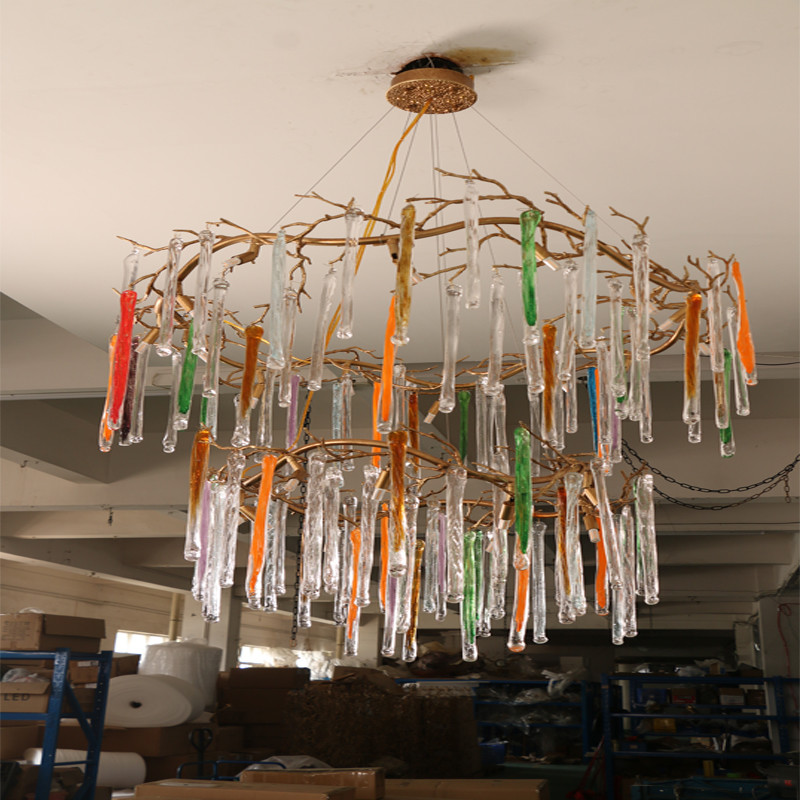 2 Year Warranty Metal Luxury Ceiling Lights For High End Chandelier In Living Room