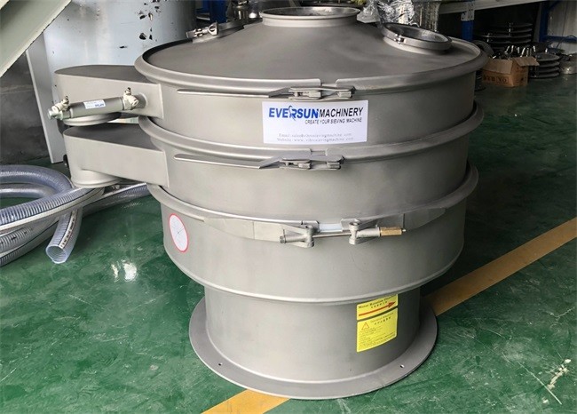 Round Metal Powder Sieving Machine Vibrating Screen Sifter Machine