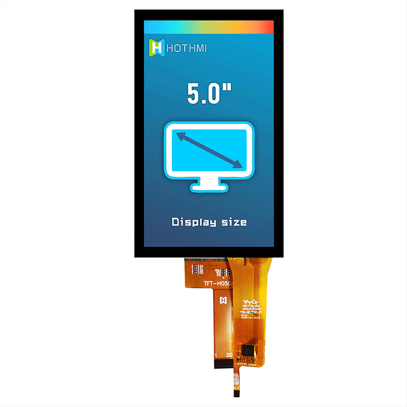 550cd/M2 MIPI TFT LCD Touch Screen IC ST7701S 5 Inch TFT LCD Module