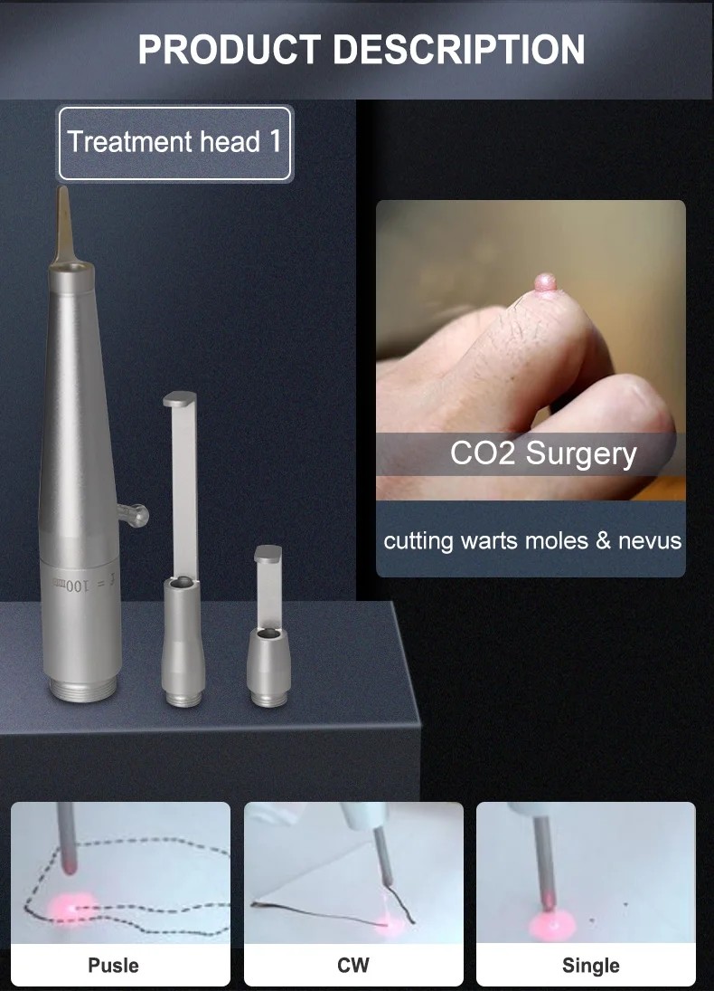 10600nm Fractional Ultrapulsed Co2 Laser Skin Resurfacing Machine