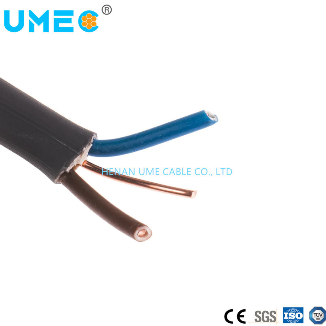 1.5mm 2.5mm Twin and Earth Wire Flat Three and Earth Cable Building Wire Power Cable