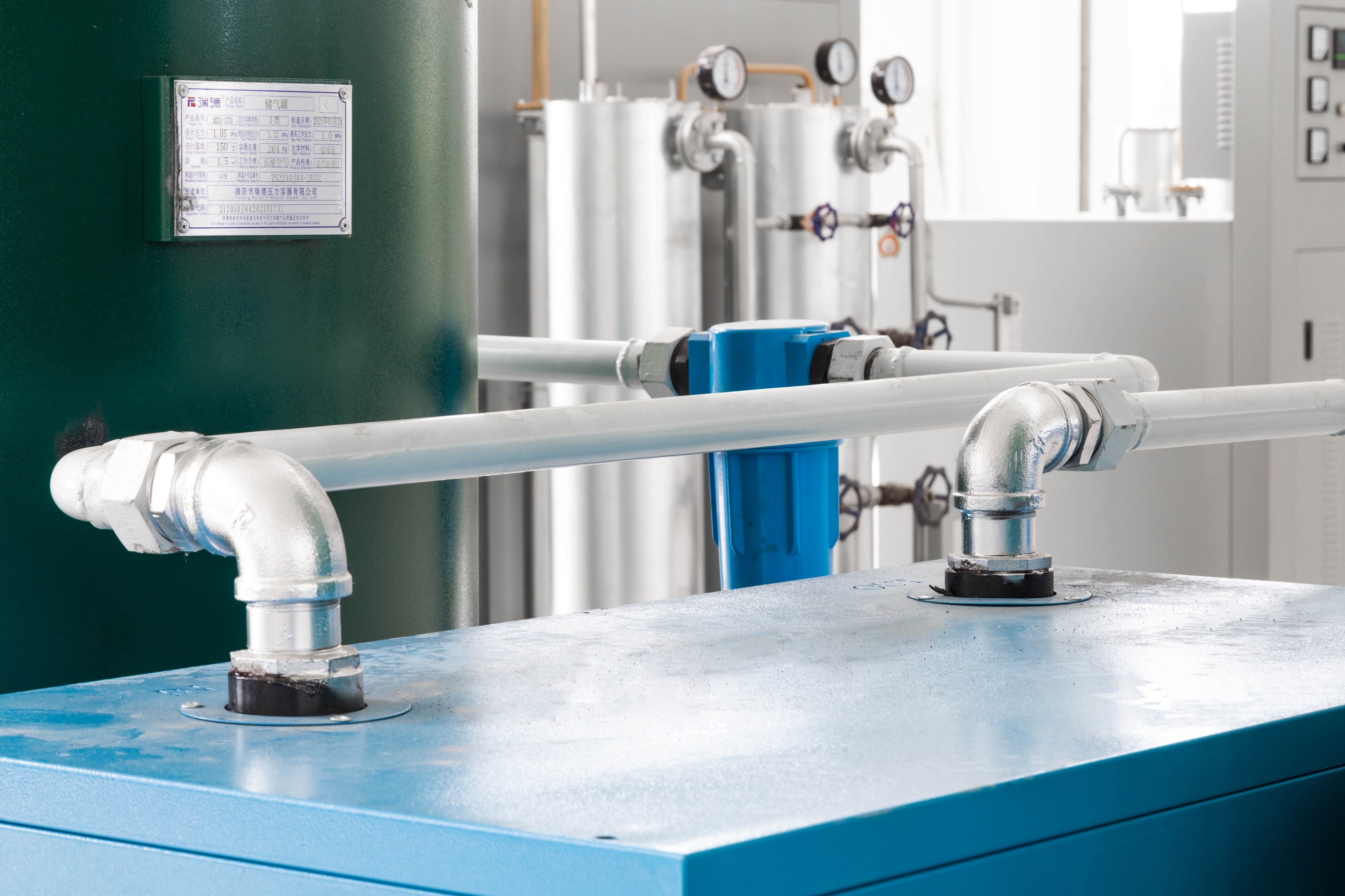 Commissioning and Training Provided PSA Oxygen Generator with Filling Cylinder System