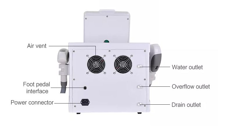 OPT Nd Yag Diode Laser Hair Removal Machine 2 In 1 Picosecond Skin Rejuvenation