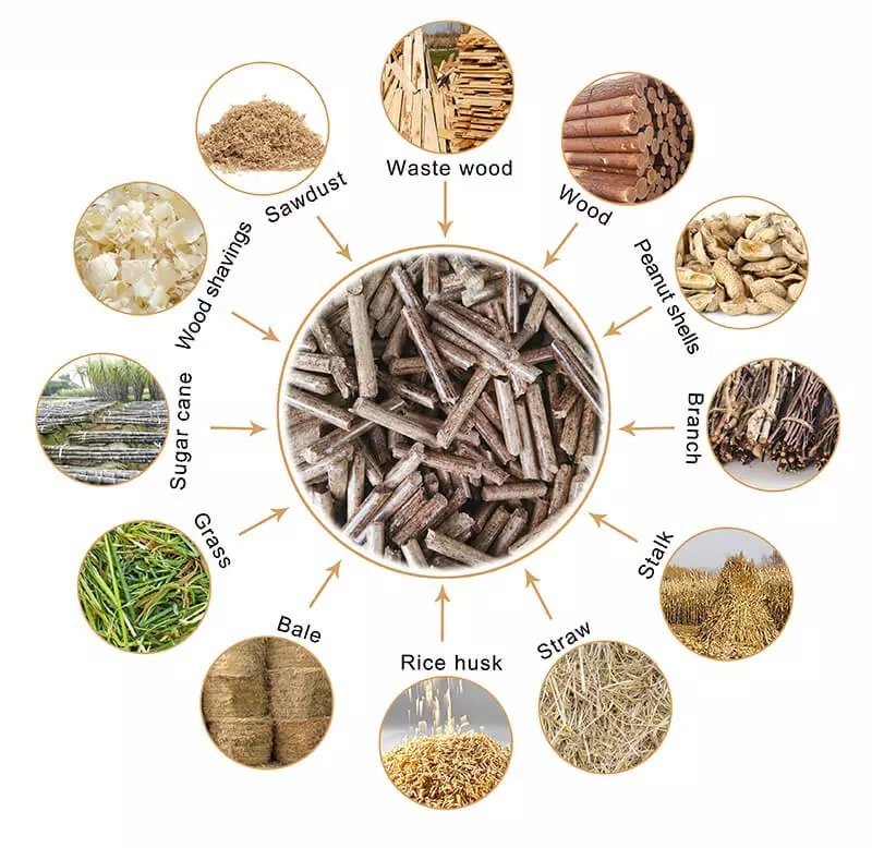 High capacity vertical ring die biomass pellet machine sawdust processing wood pellet machine with CE